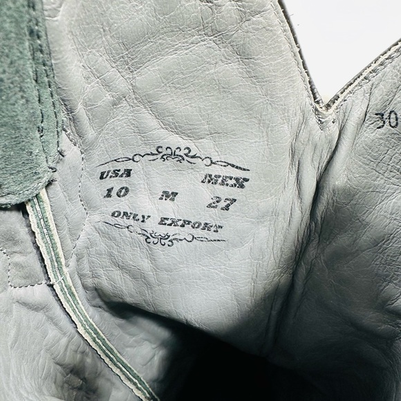 Los Altos Lizard Cowboy Boot 10 M Western Southwestern - Picture 7 of 7